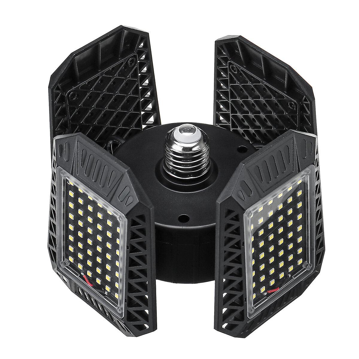 E27/e26 80w Led Garage Light Bulb Deformable Ceiling Fixture Shop Workshop Lamp