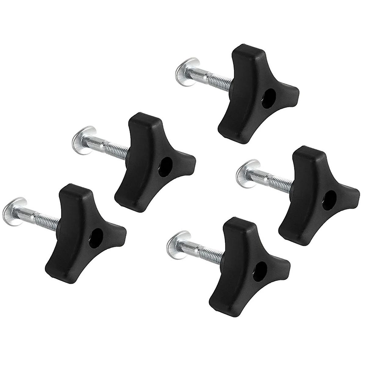 5PCS Universal Handrail Handle Lawn Mower Kit, Replacement Blades, Grass Catcher, Wheels