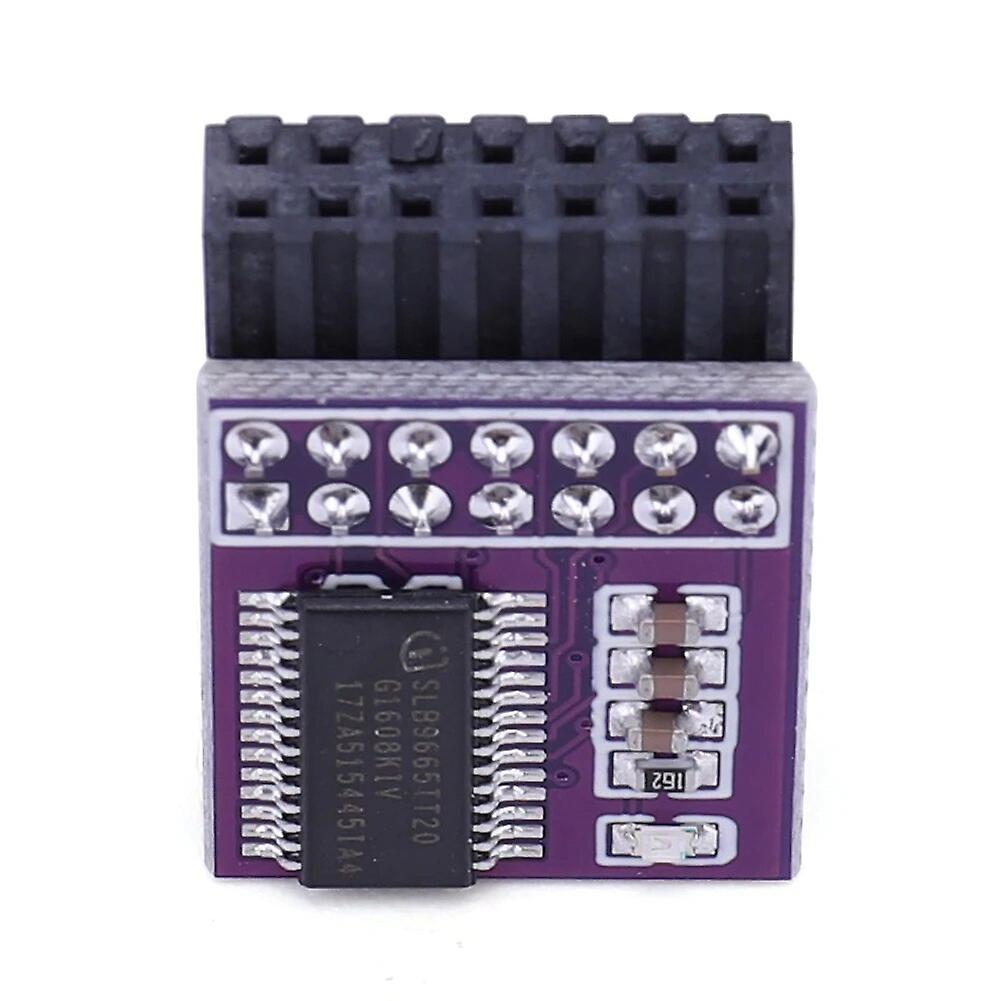 14pin Security Module Lpc Interface Gc-tpm2.0 Encryption Security Module Support Multi-brand Motherboard For Win11 Upgrade Test