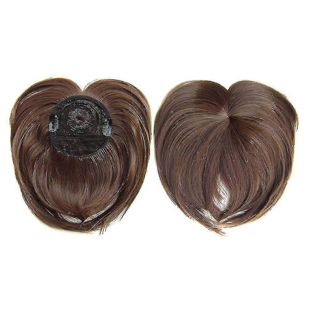 クリップオンヘアトッパー耐熱ファイバーヘアエクステンションウィッグヘアピース女性用