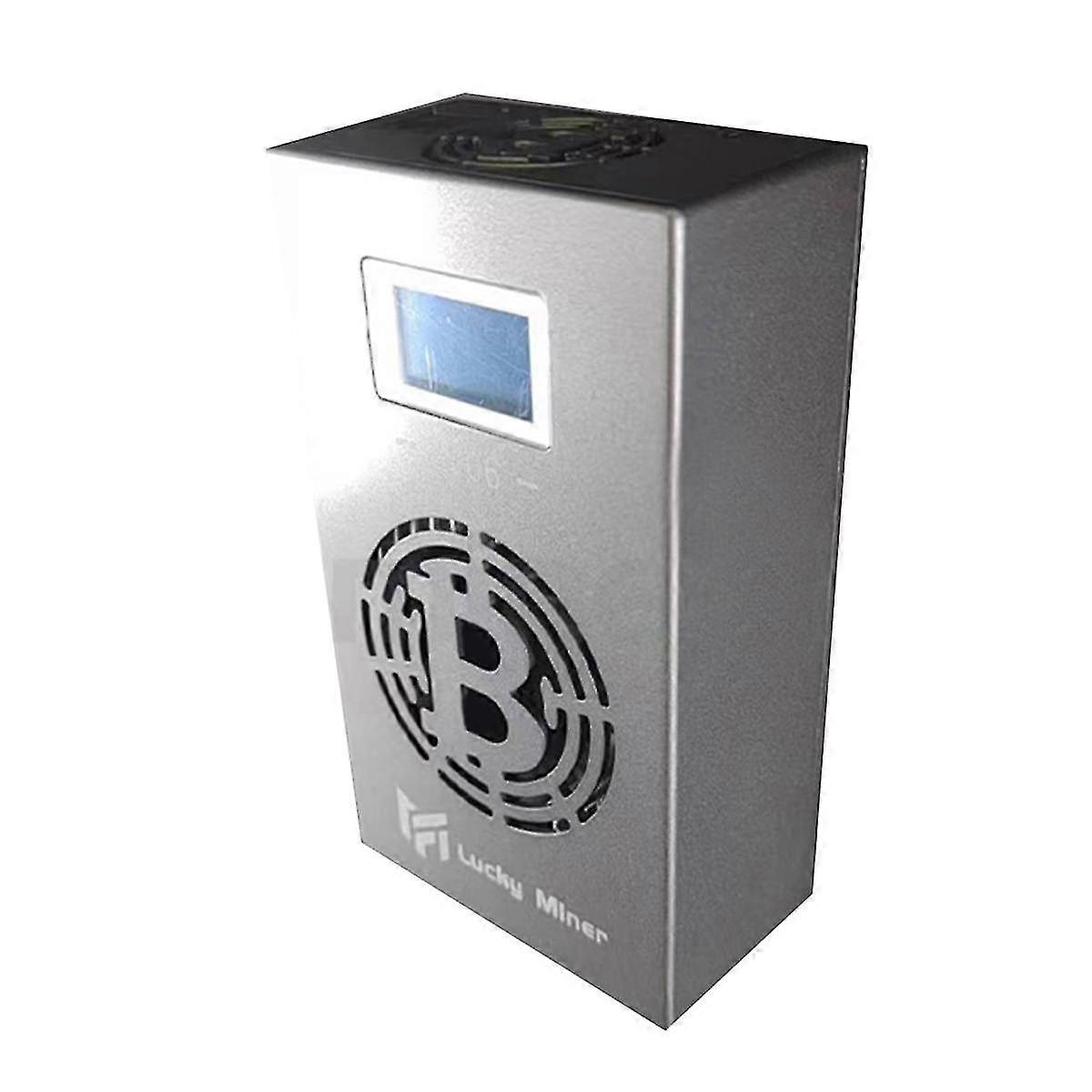 Bitcoin Lucky Miner LV06 500G BTC Solo Miner Includes Tutorial Guidance Machine EU Plug