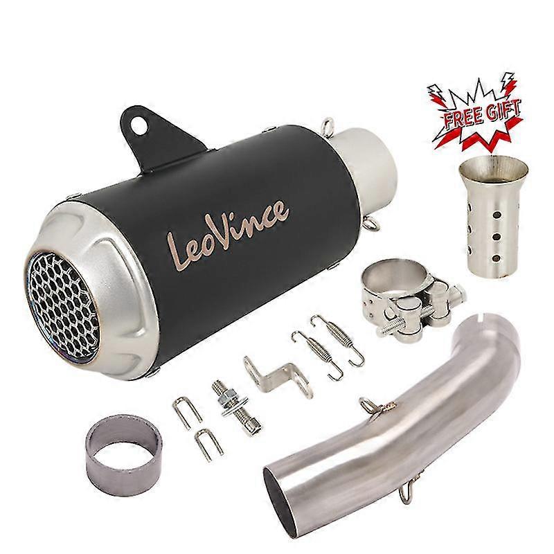 unique pipeFor Husqvarna SVARTPILEN VITPILEN 401 125 250 2020 2021 2022 Motorcycle Escape Muffler Modified With Middle Link Pipe