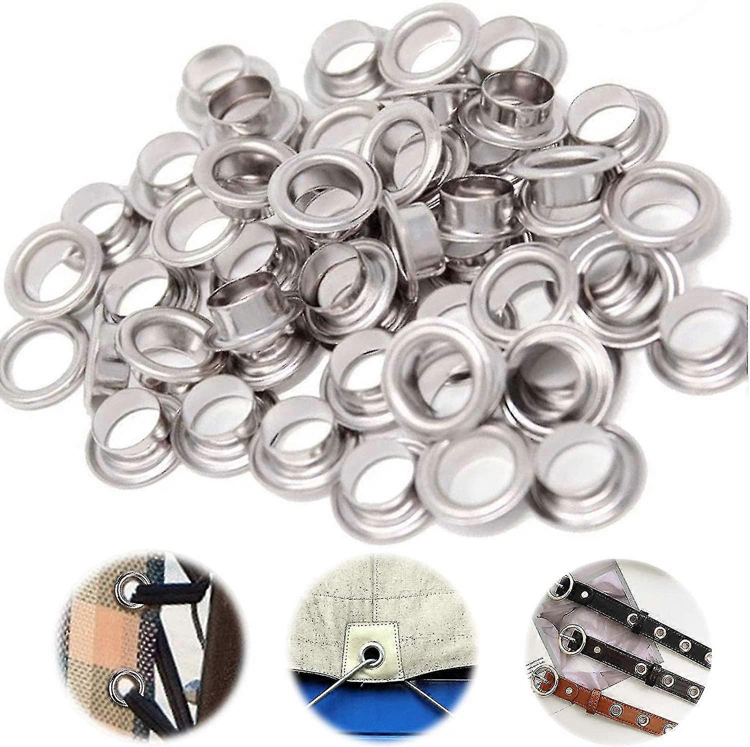 Shoe Eye Lock Grommet Eyelet Corn Strap 3 Piece Installation Tool Set