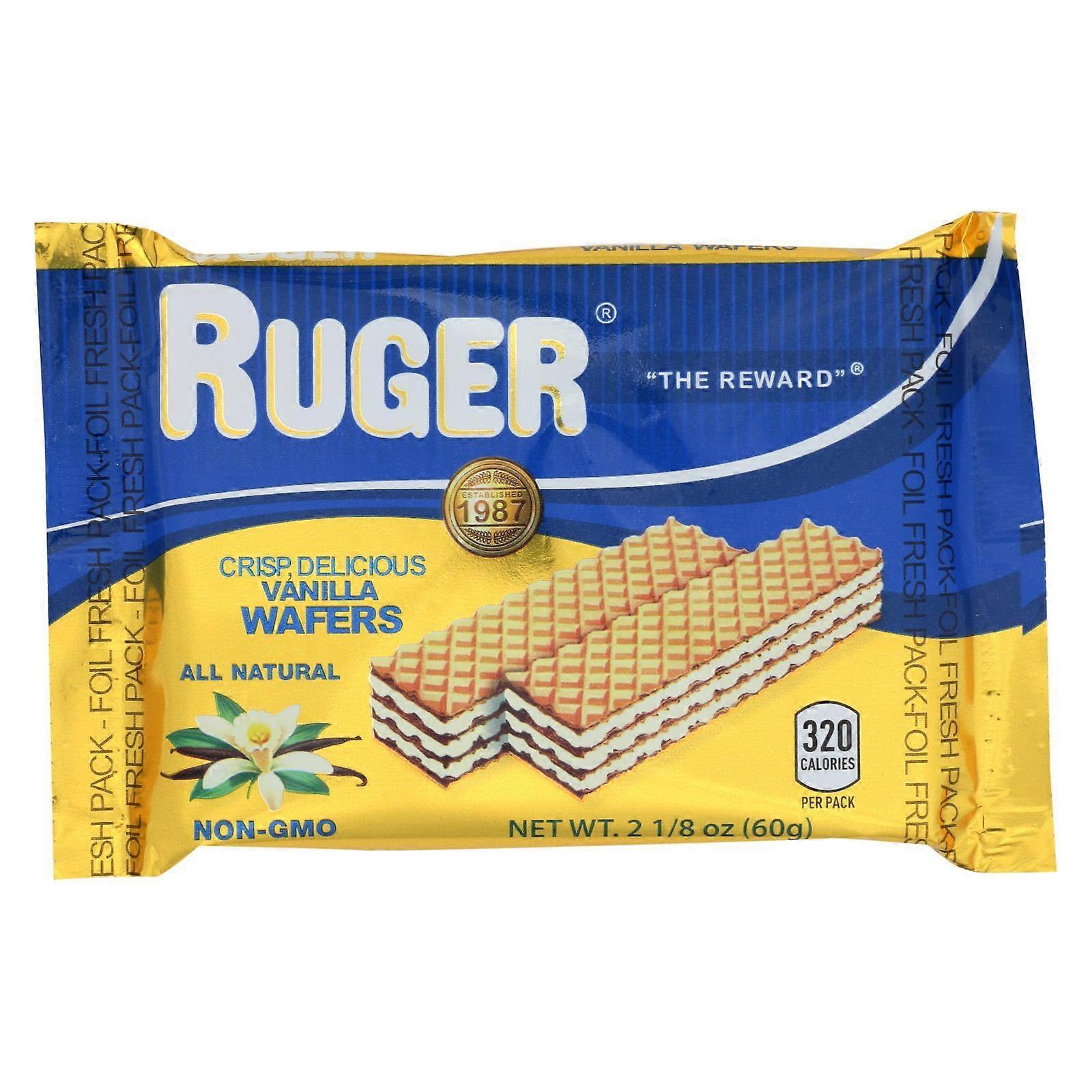 Ruger Vanilla Wafers - Case Of 12 - 2.125 Oz