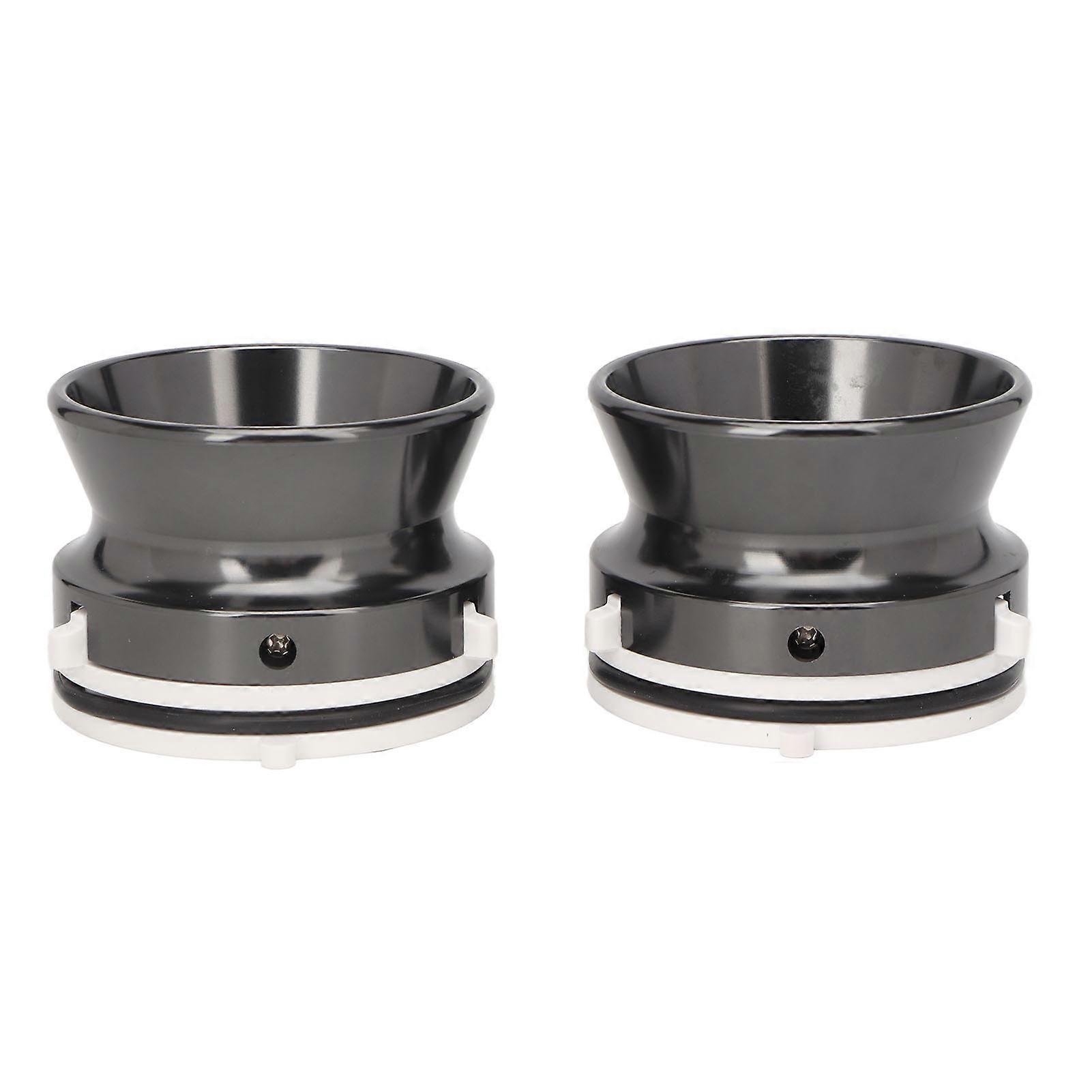 1 par 10in NAB navadaptere Profesjonell aluminiumslegering polert hjul til hjulbånd NAB-adapter for Studer ReVox