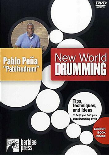 New World Drumming DVD (2008) Pablo Pena cert E - Region 2