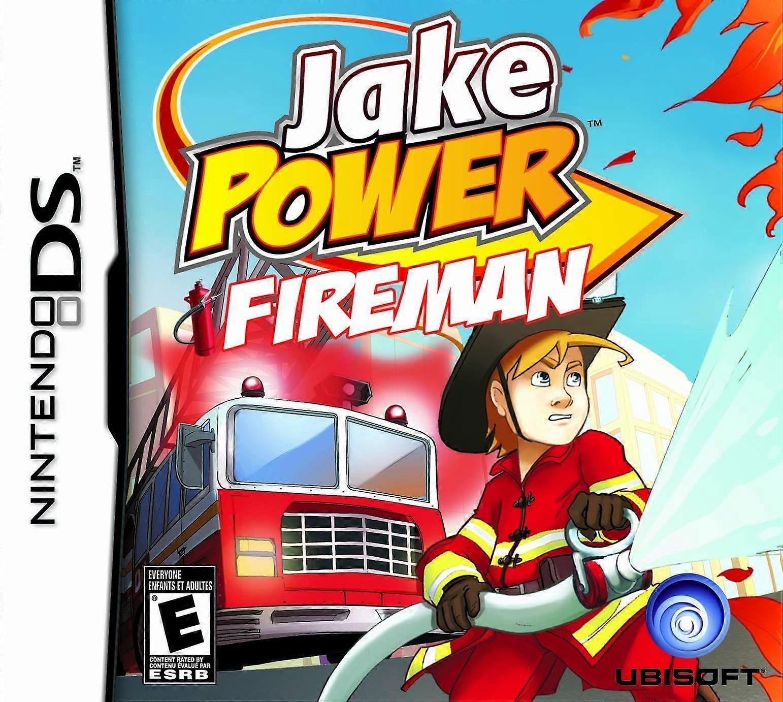 Jake Power Fireman-Nla - Nintendo DS - PAL - New & Sealed