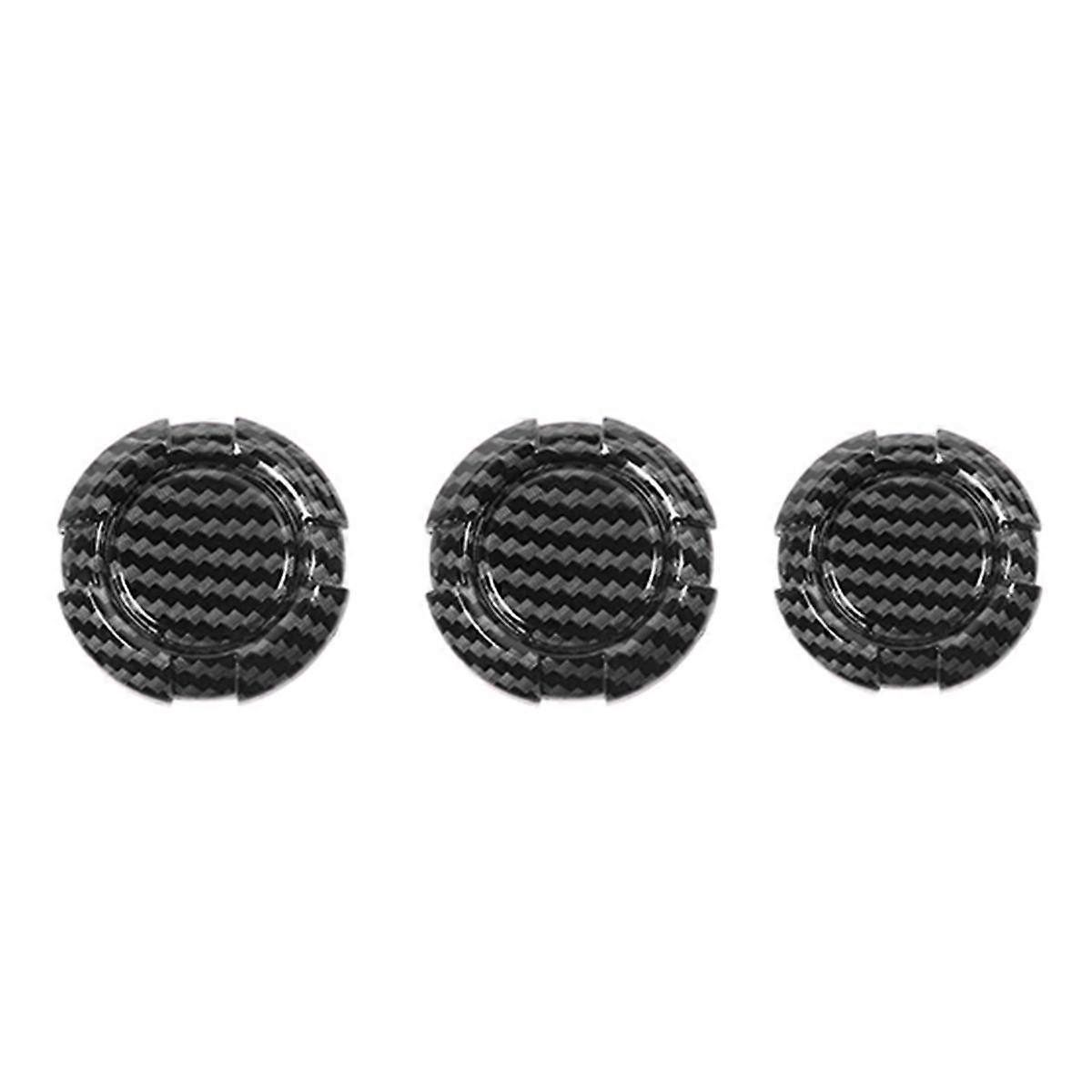 Door Key Jack Trim Protect Cover Decoration Sticker ABS for TJ 1997-2006 Car Accessories (Carbon Fi