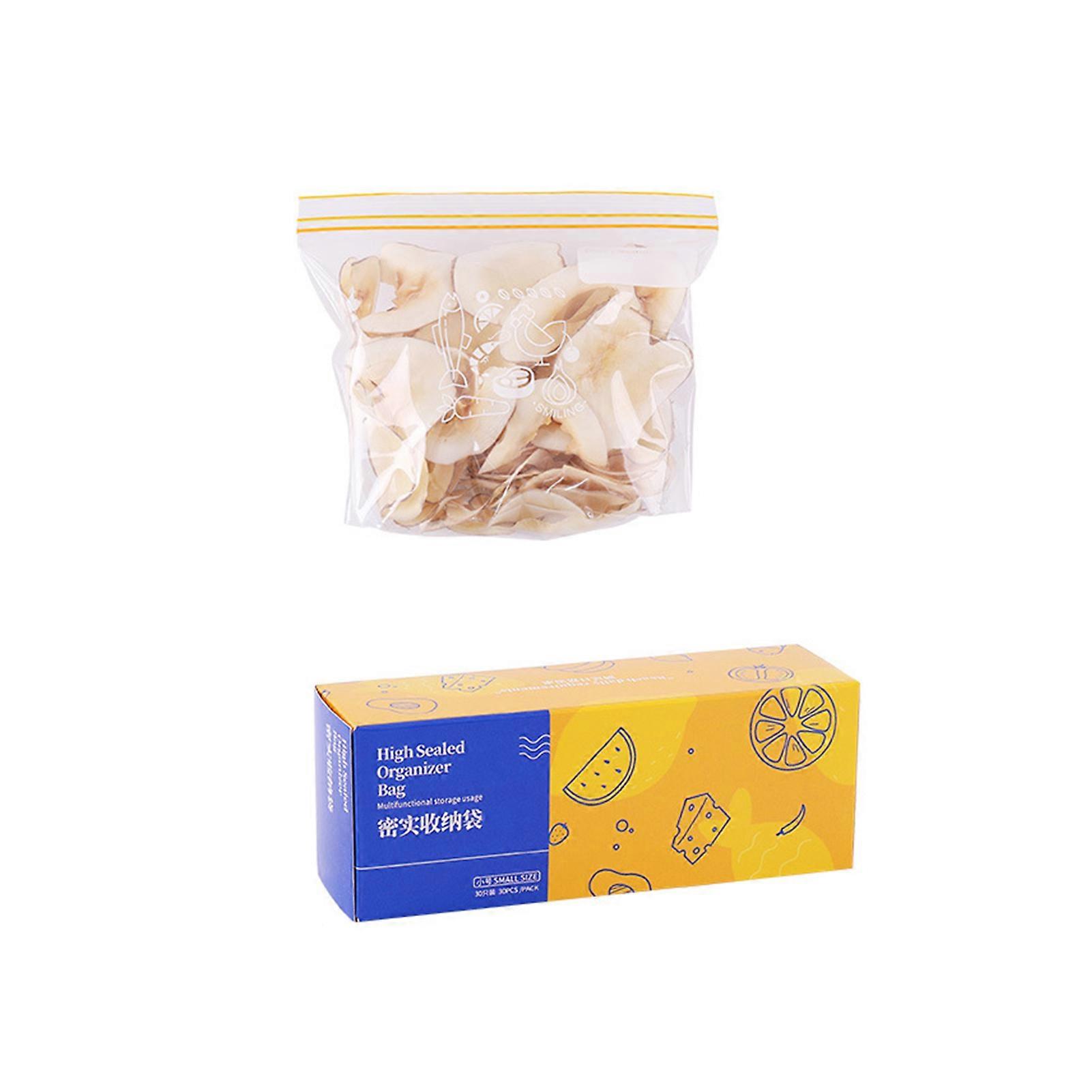 Pungă transparentă de sigilare a alimentelor Sigilare bună Fundul lărgit Pungi de depozitare a alimentelor de dimensiuni multiple Reutilizabile pentru călătorii la domiciliu