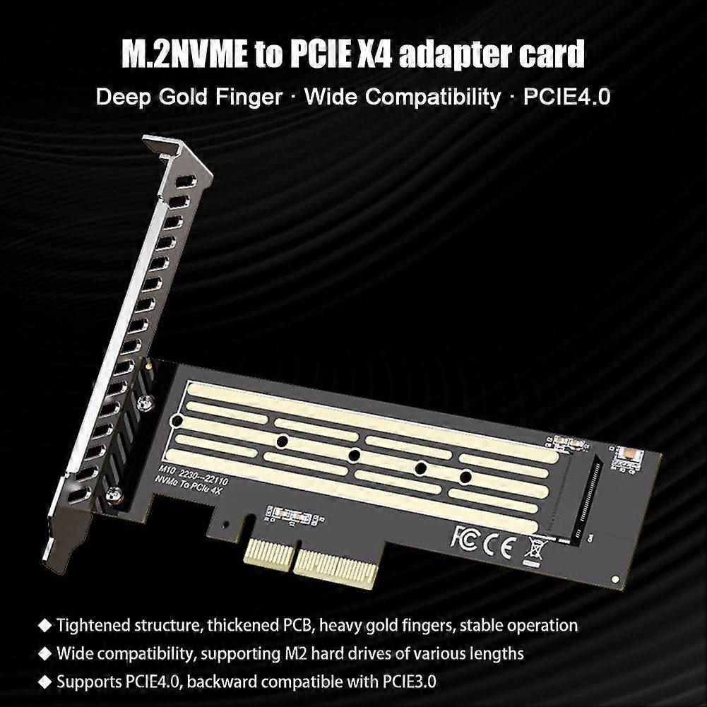 M.2 NVME SSD to PCIE PCI-E4.0 X4 X8 x16 Adapter Card