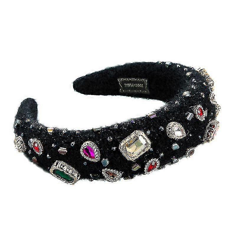 Headband Baroque Sponge Knit Flannel Headband