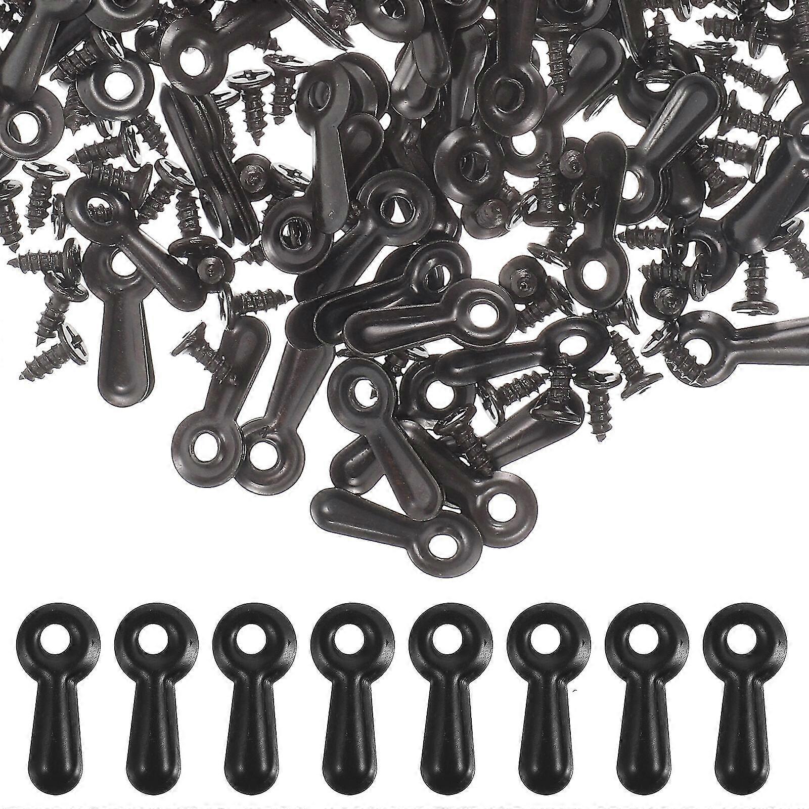 160pcs Frame Picture Turn Button Fasteners With Screws Photo Frames Hardware Backing Clips