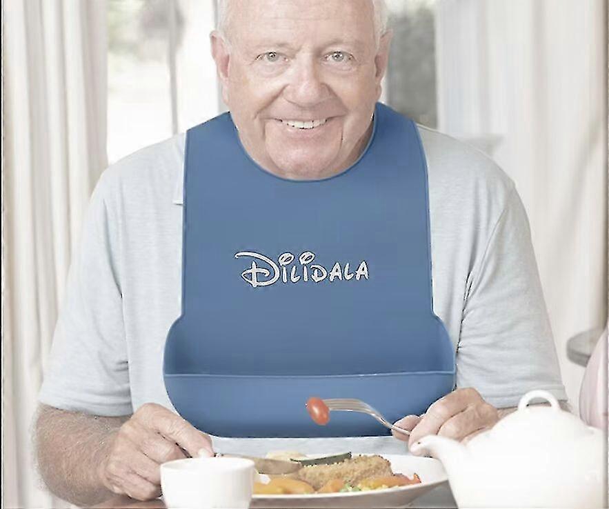 المرايل الكبار - مرايل سيليكون للبالغين لكبار السن ، مرايل للبالغين للرجال ، مرايل للبالغين للنساء