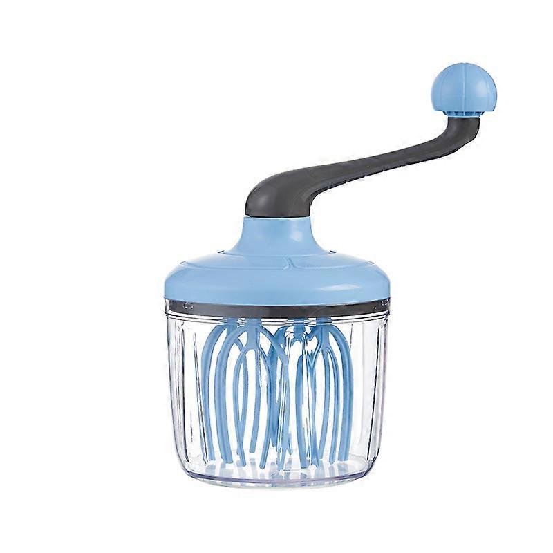 Egg Whisk &Separators Plastic Hand Crank Push Whisk Blender for Home - Versatile Tool for Egg Beater