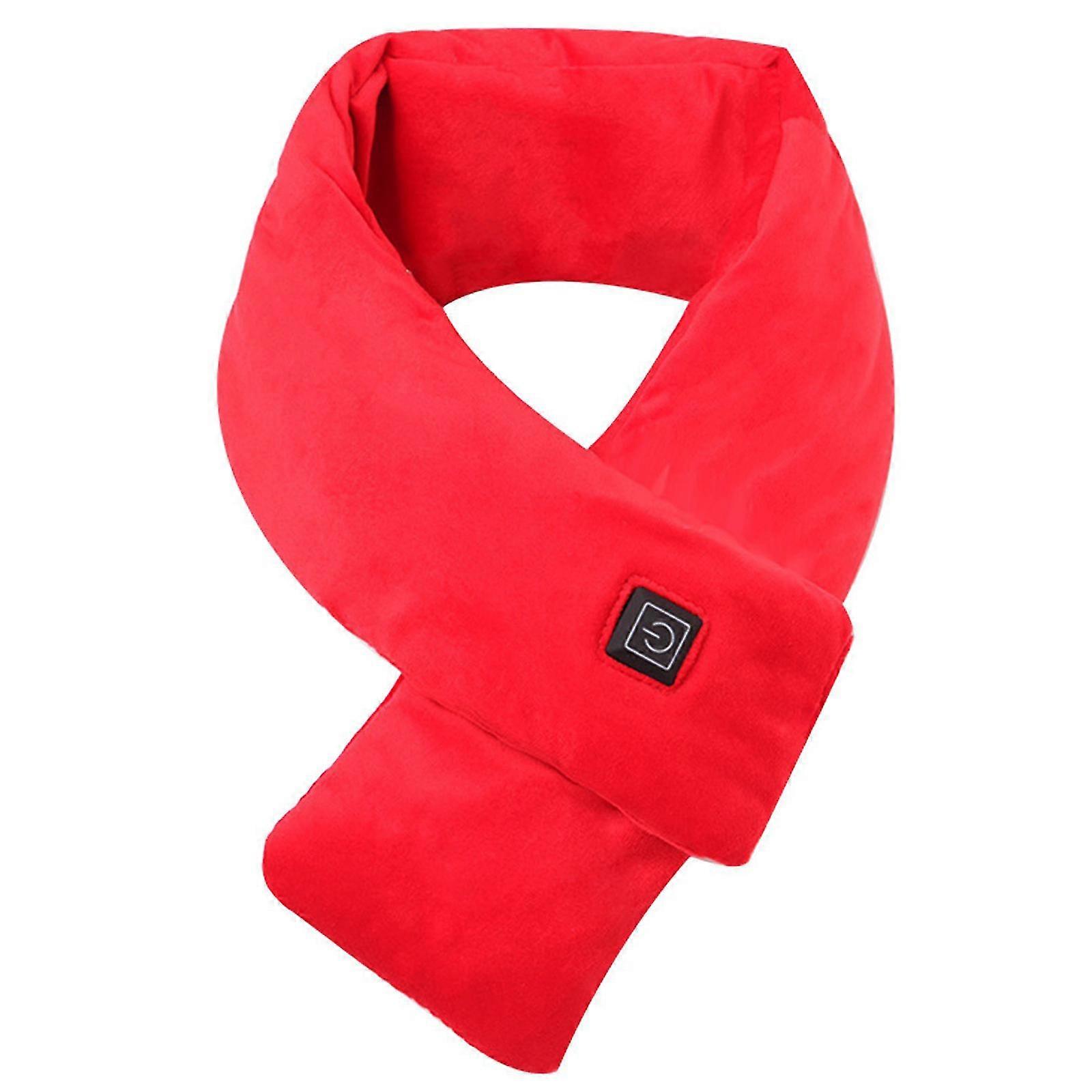 Unisex Winter Heating Scarf With Usb-3gear Temp Adjustable Electric Heating Scarf Heating Pad