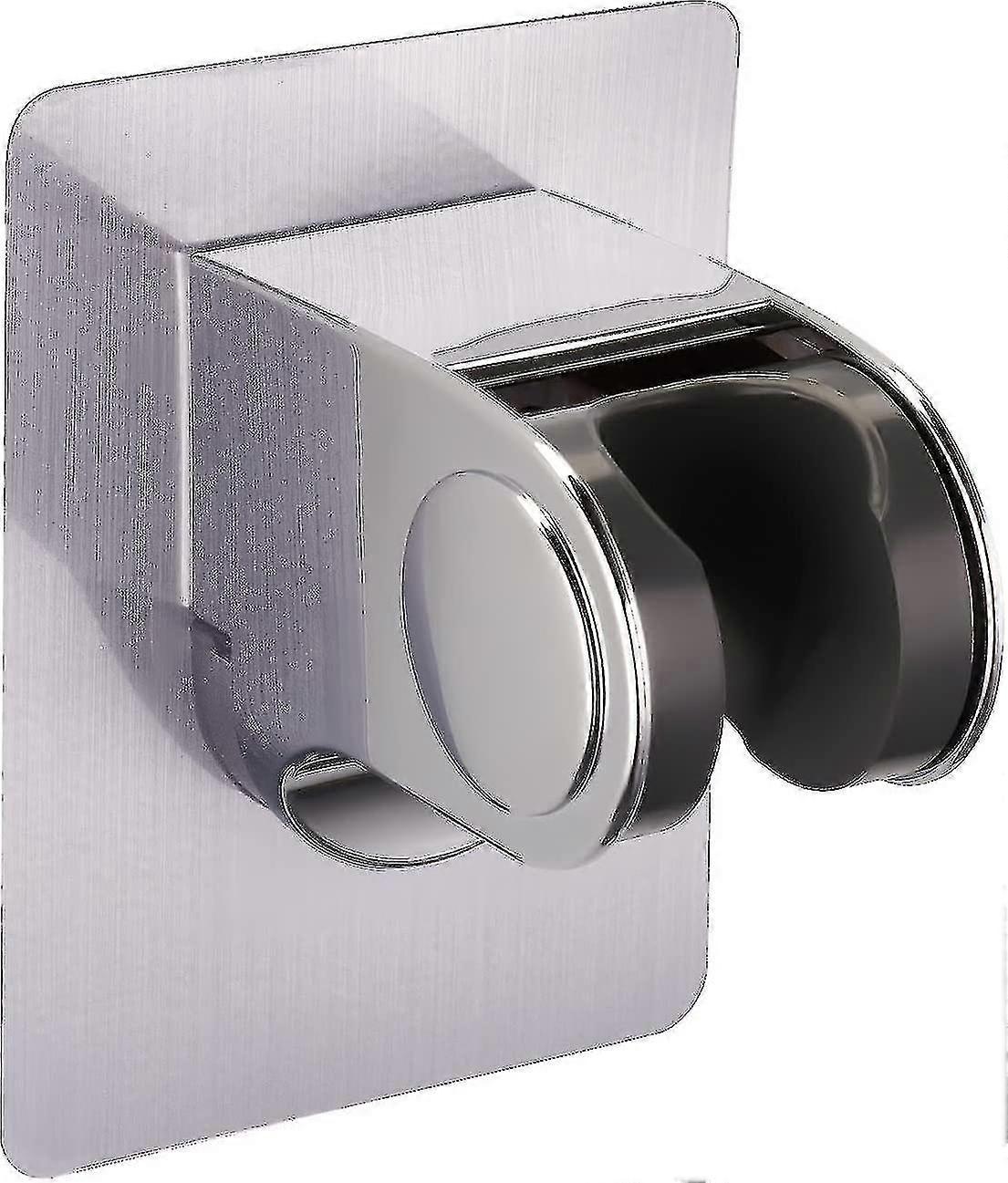 Shower Bracket Perforation-free Handheld Shower Bracket (silver) (1pcs)