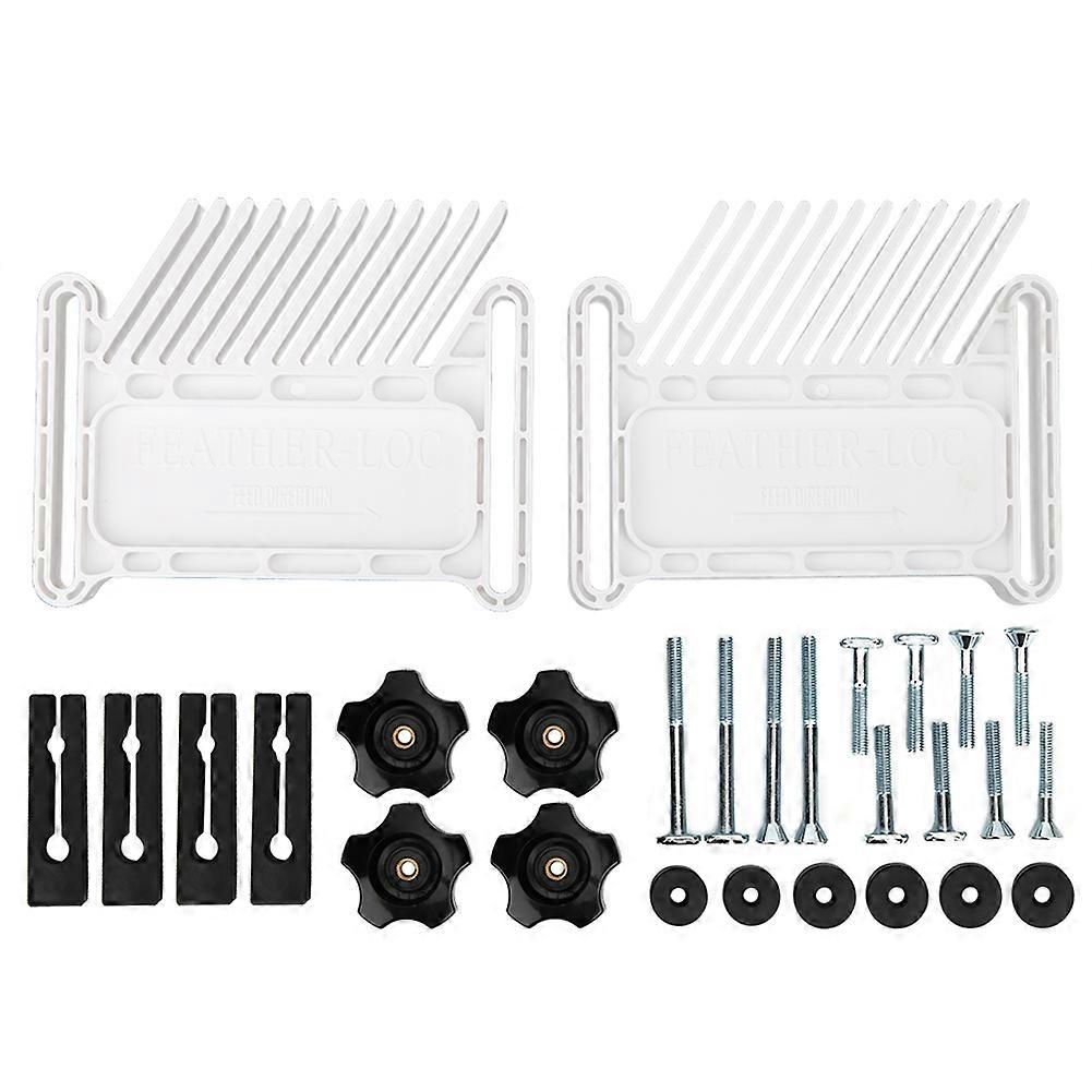 White Feather Board for Woodworking Table Saws Router Tools Flip Carving Machine