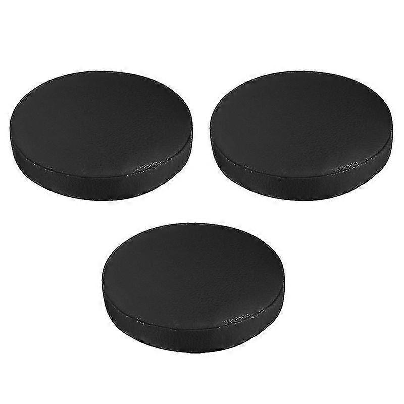 2024 3pcs Black Stretch Stool Covers Round Shape Stool Covers Black Stool Covers