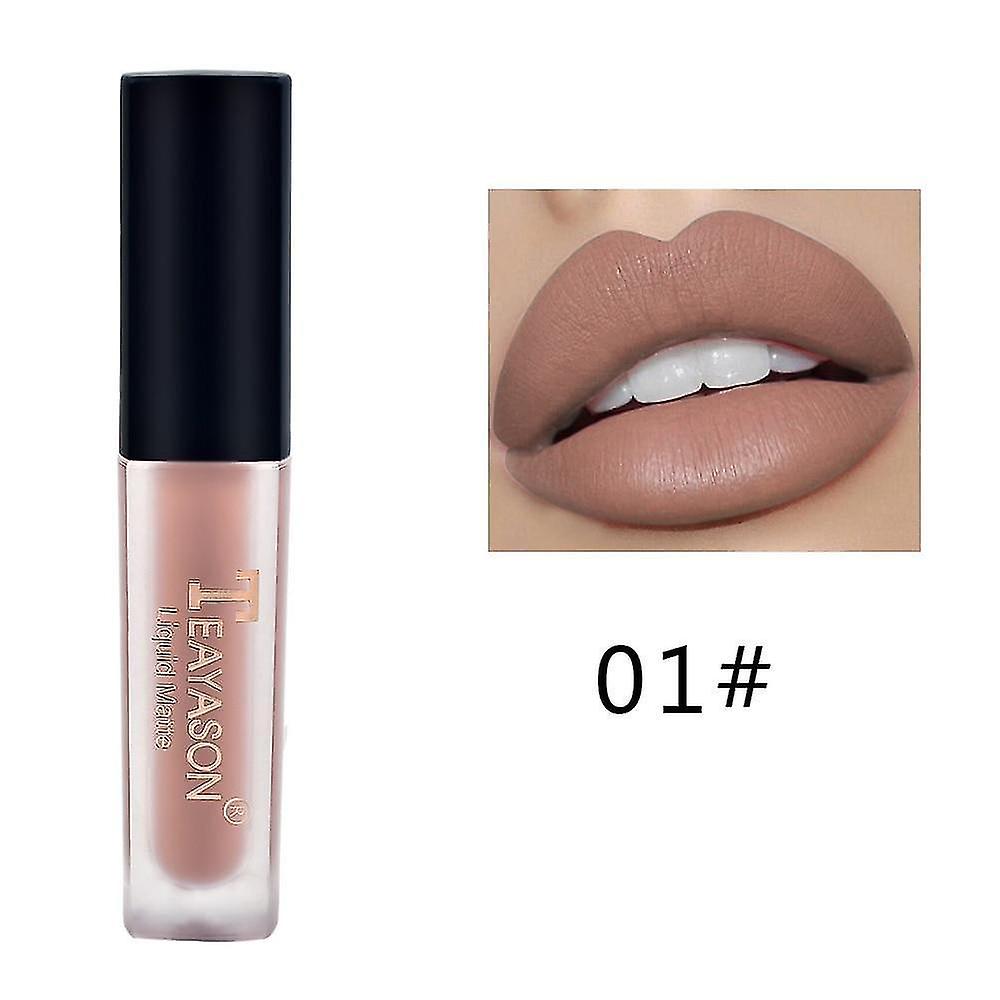 Muzxr- Lip Gloss Lipstick Waterproof Nutritious Liquid Red Tint Makeup Lip Gloss Hzp