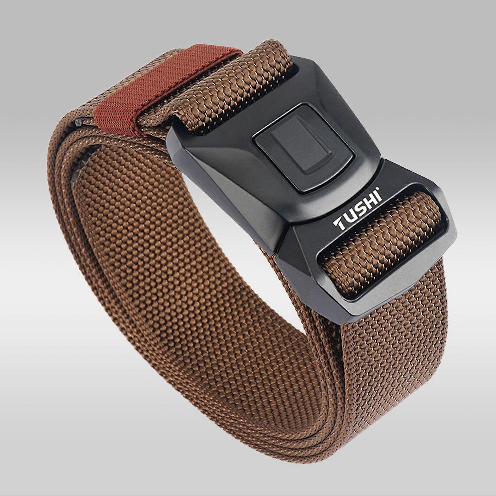 Men Belt Adjustable Length Multifunctional Wearproof Breathable Outdoor Sports Belt