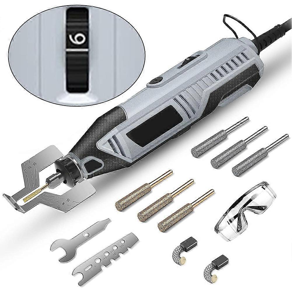 Kit Efficient Sharpener Tool Compact Compact Electric Chainsaw Sharpener Fast Sharpener 180W 8000~35000 RPM