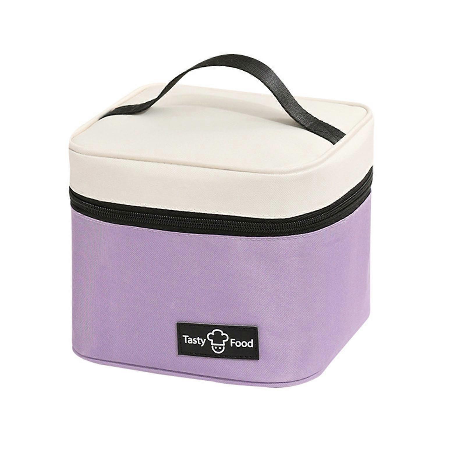 Cubes Shape Meal Bag Large Capacity Wear-resisant Insulation Bag for Beach Camping