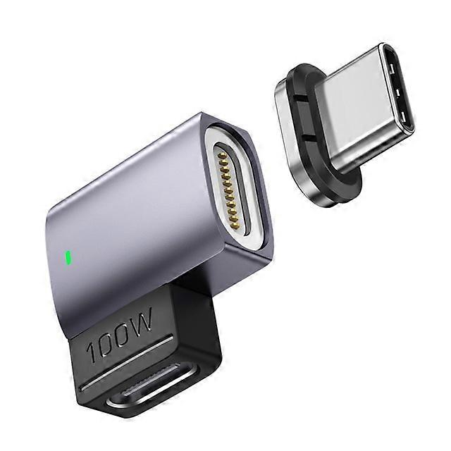 Magnetic USB C To Type C Adapter PD 100W 5A Fast Charging USB Type-C USB-C Magnet Data Sync Converter For MacBook iPad Pro Air