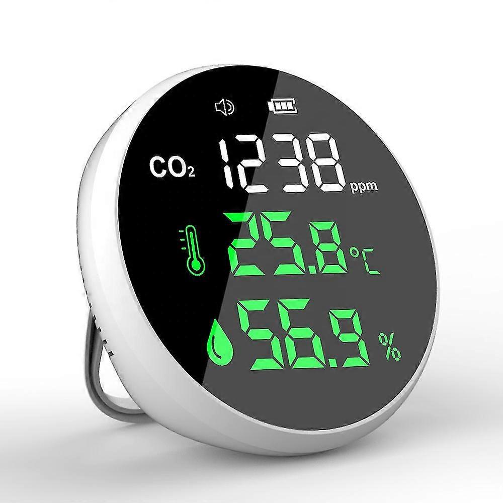 24 Hours Real Time Monitoring Air Quality Analyze Air Pollution Meter Co2 Gas Meter Detector
