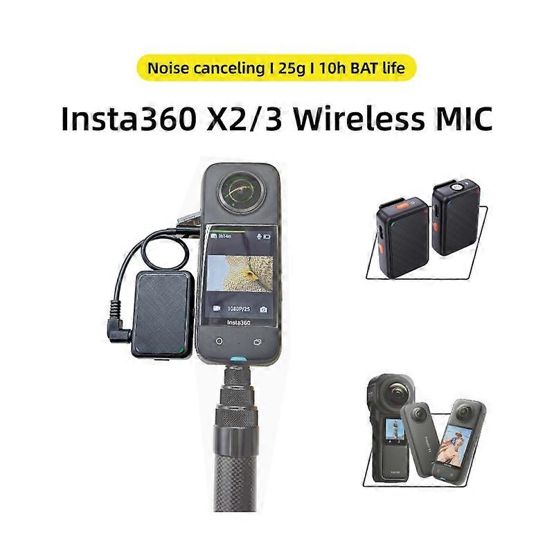 CAPART Mikrofon-Windsack Für Insta360 X4 – 6 Stück, Geräuschreduzierender Windschutz Aus Schaum