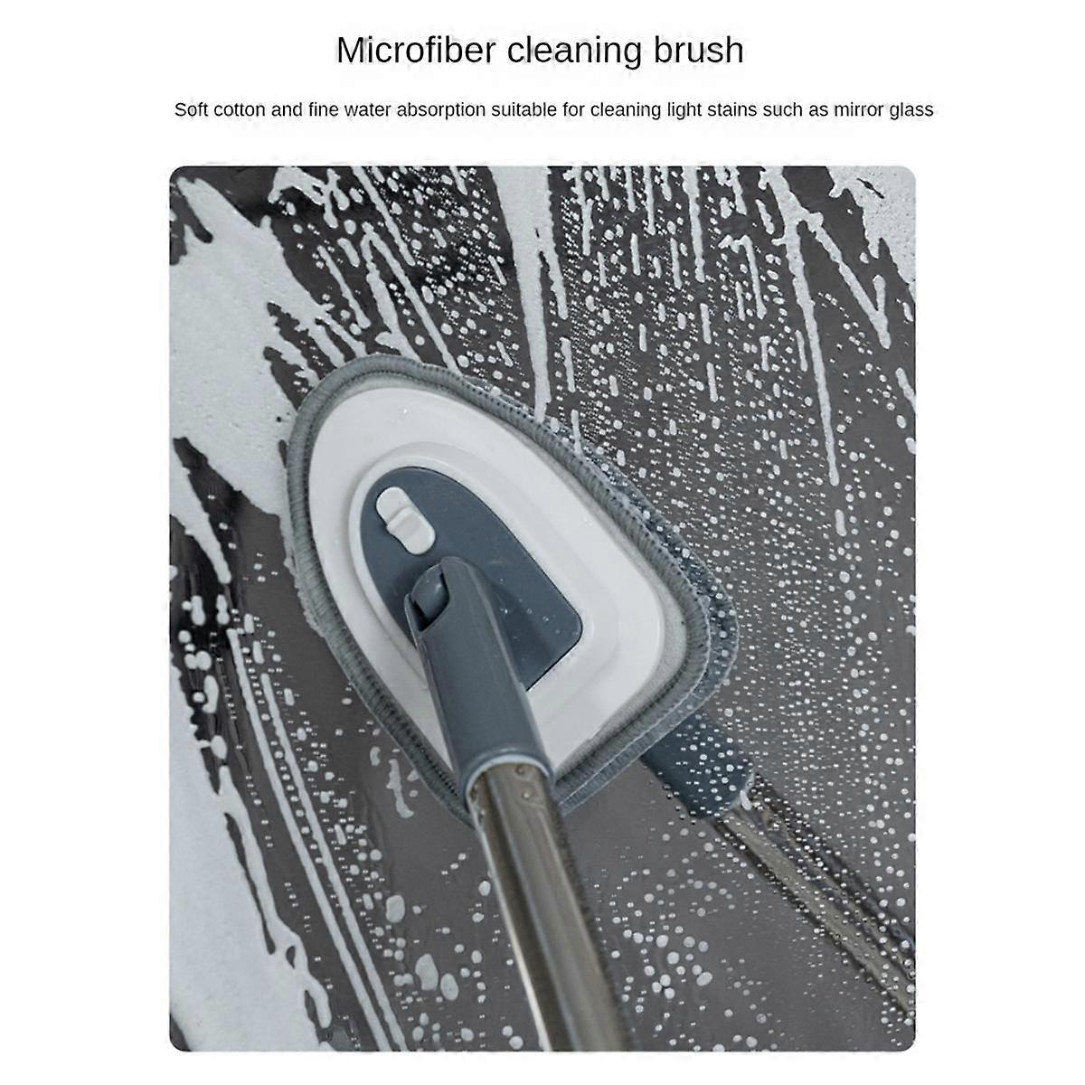 Shower Scrubber Cleaning Brush,Tub&Tile Stiff Bristle Scrubber Brush,For Bathroom Toilet Wall Glass