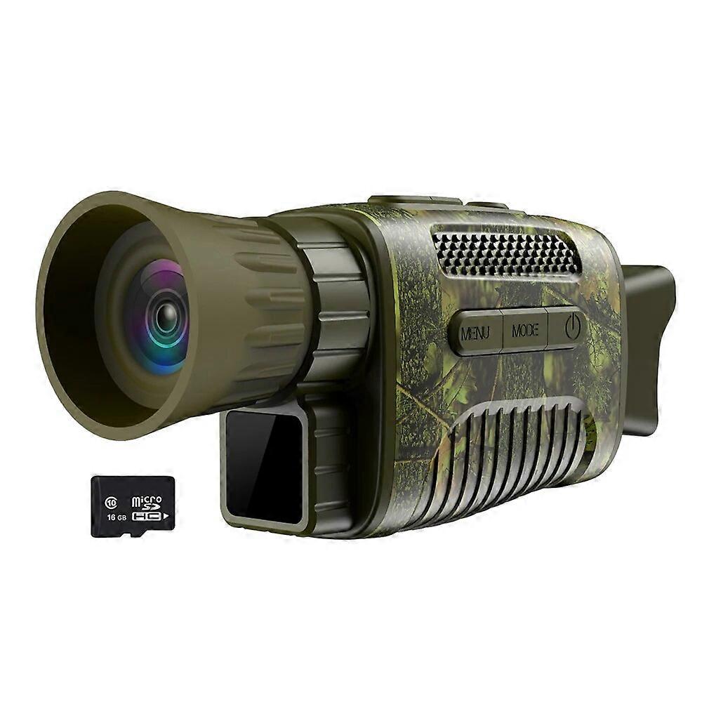 Redkid NV650C Dispositif de vision nocturne infrarouge Monoculaire Lunette de visée 1080P 4X Zoom nu