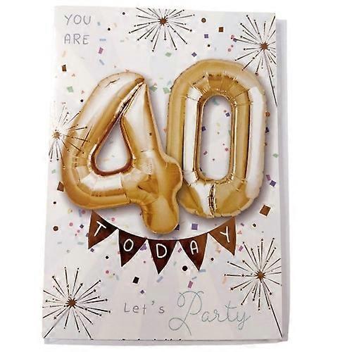 Sensations 40 Today Foil Balloon
