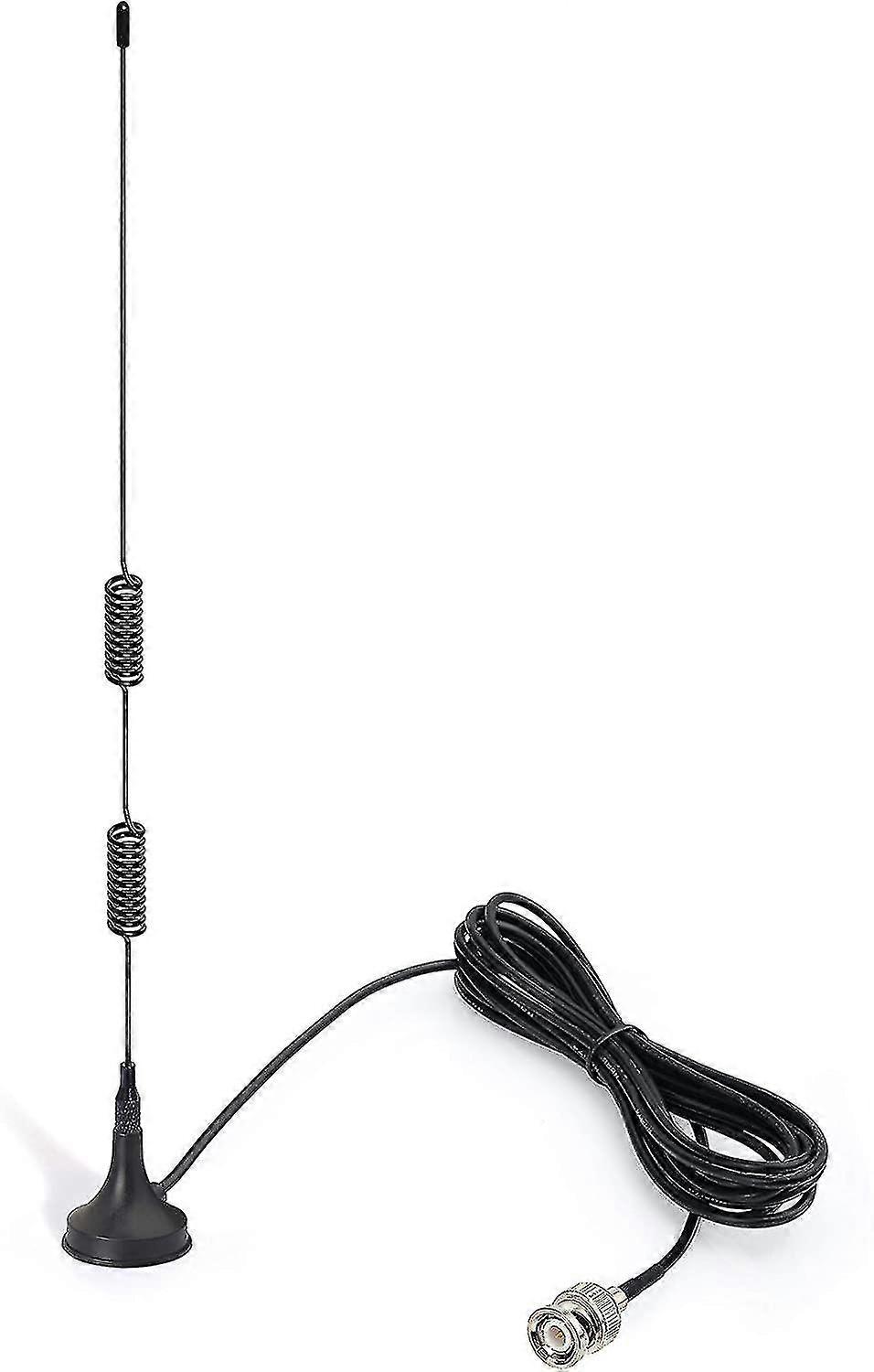 Ham Radio Police Scanner Antenna Amateur Radio Mobile Radio Scanner Antenna Magnetic Base Bnc Male Antenna Compatible