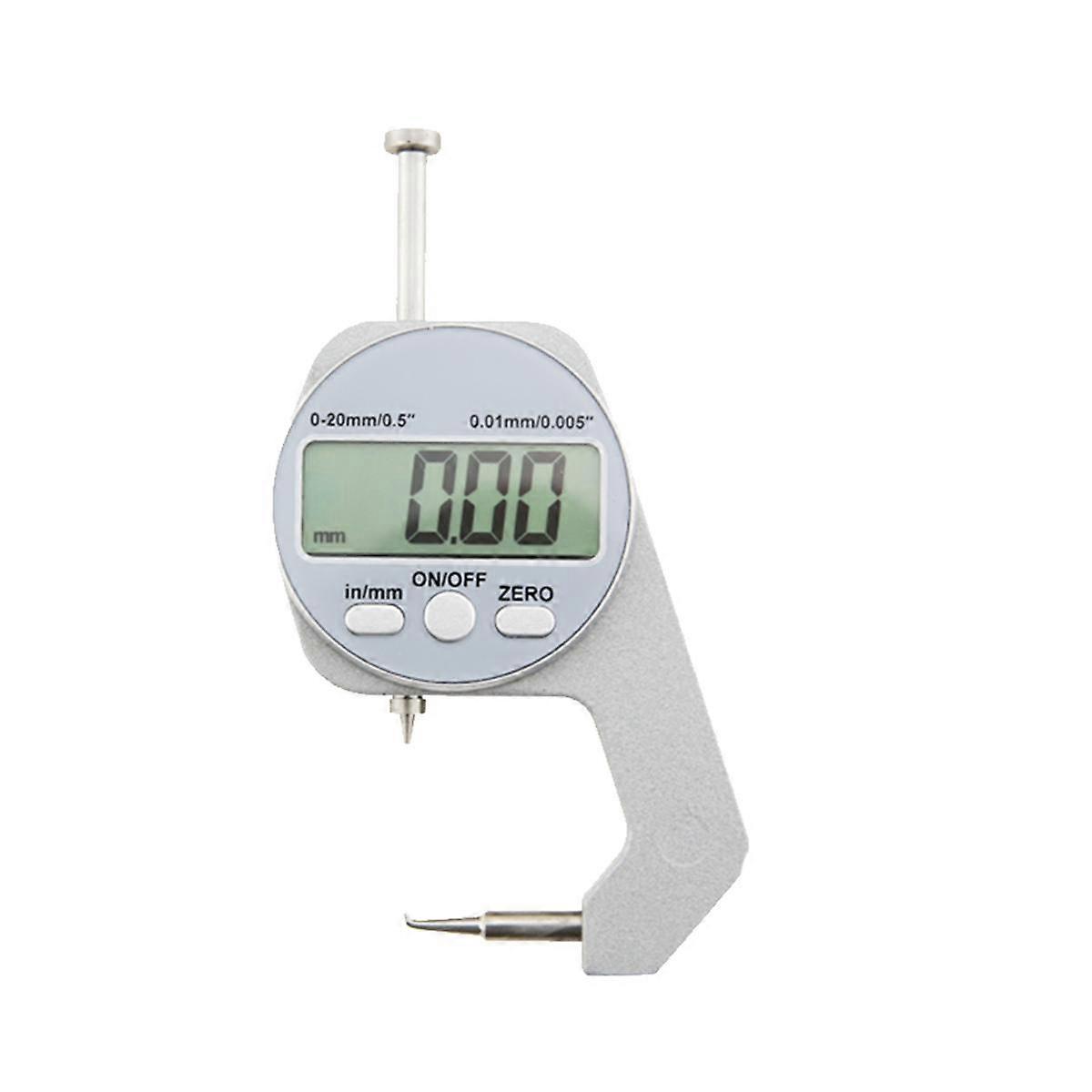 Digital Display Thickness Gauge Electronic LCD Micrometer Metric Wall Thickness Measurement Tools 0