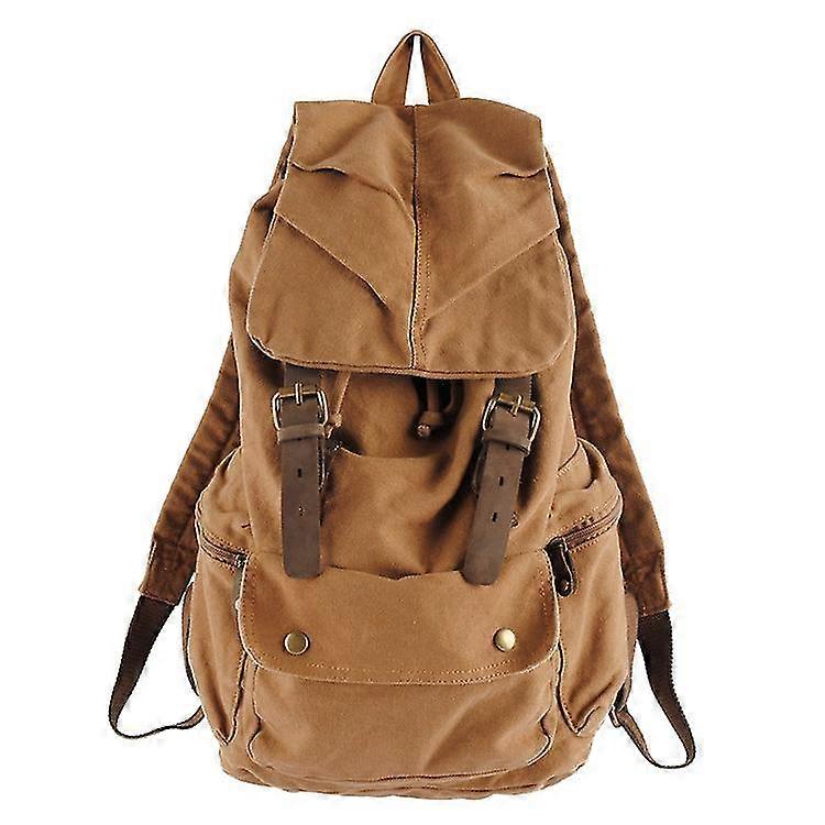 School Trip Student Backpack Vintage Canvas