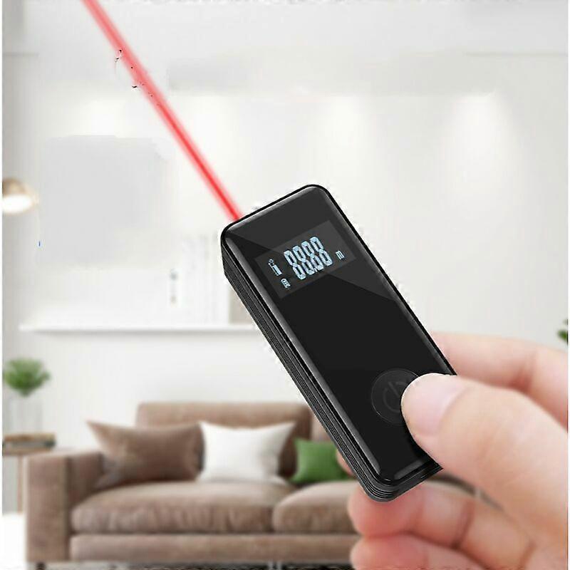 Mini infrared rangefinder, digital display, 30 meters