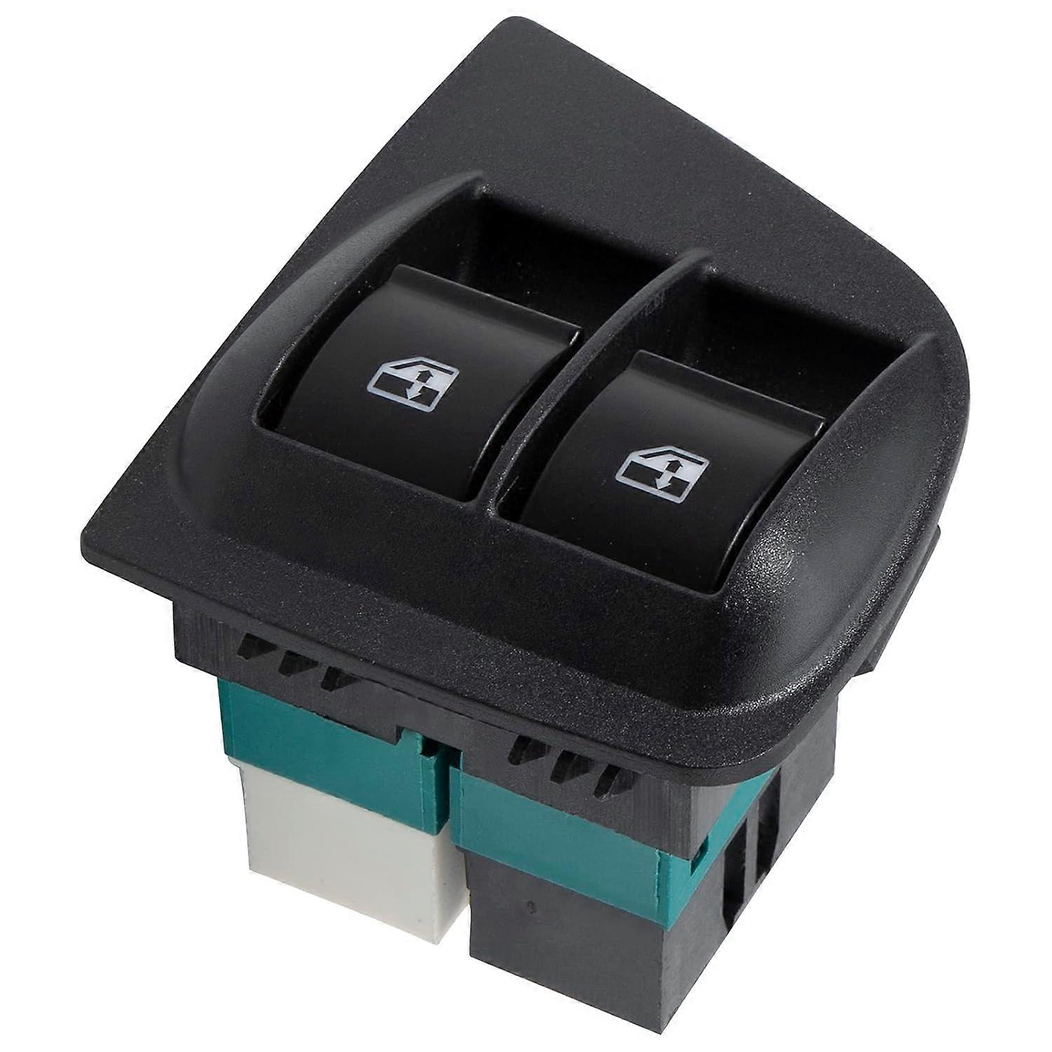 Electric Window Switch-Window Regulator Button with Panel for Fiat Doblo Cargo 2004-2010 735417033 735417033A
