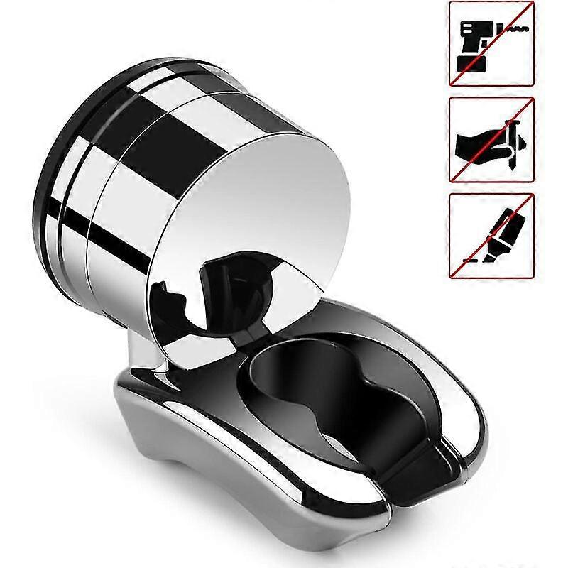 Shower Bracket, Adjustable Shower Suction Cup Wall Mounted Shower Accessories