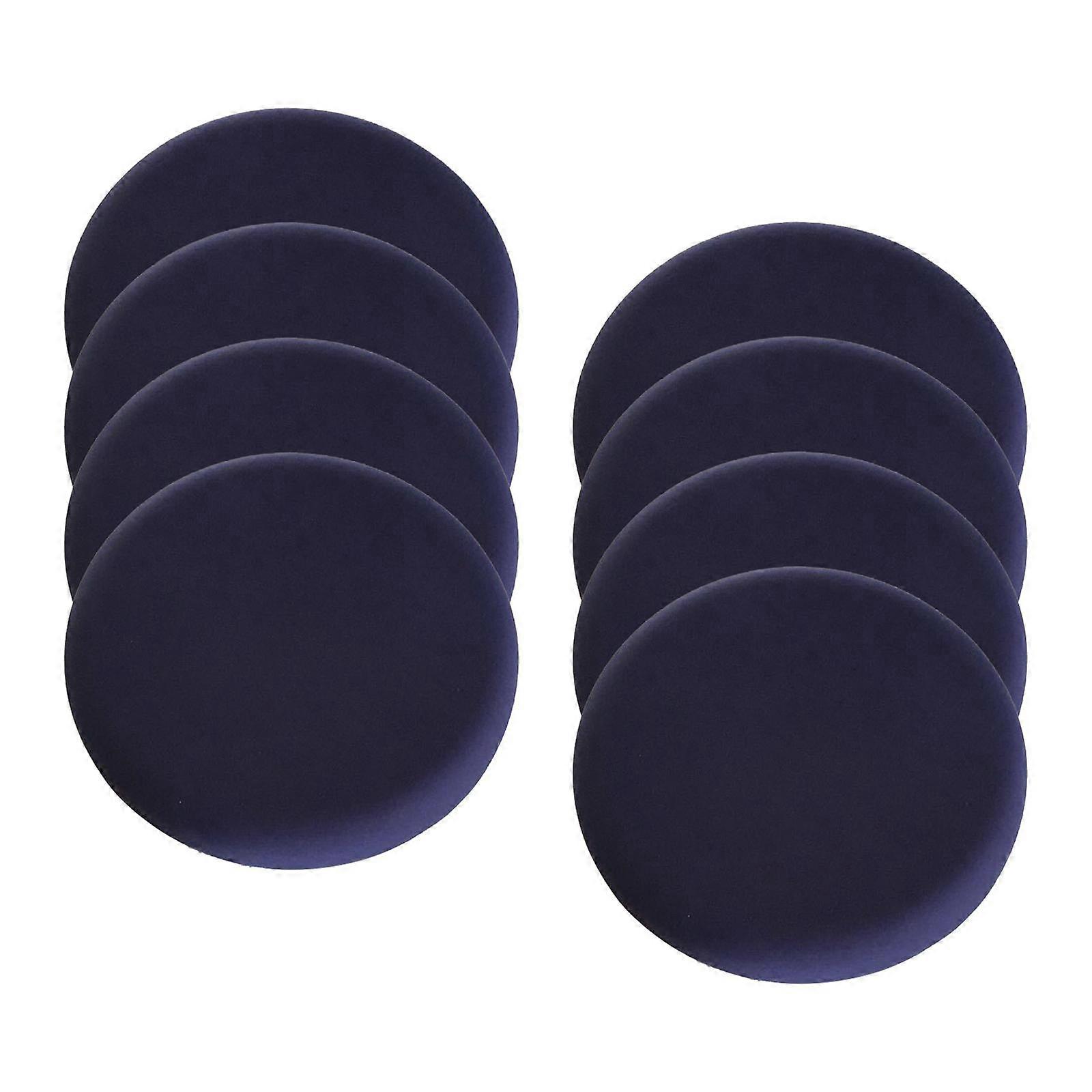 8x Bar Stool Cushion Round Durable Soft Washable for Chair