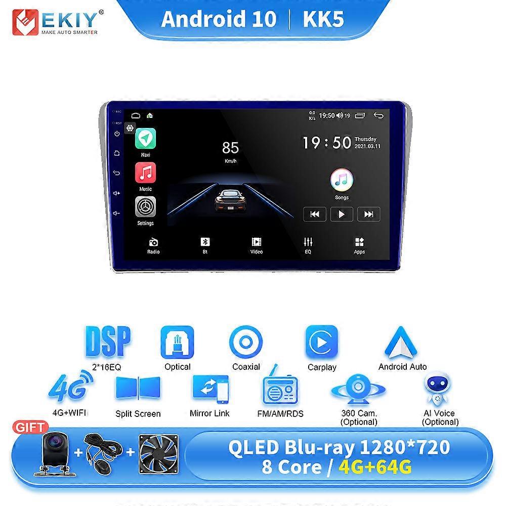 Android 10 Car Radio For Toyota Avensis T250 2 II 2003-2009 Stereo Carplay Multimedia GPS Navi DSP Autoradio Head Unit