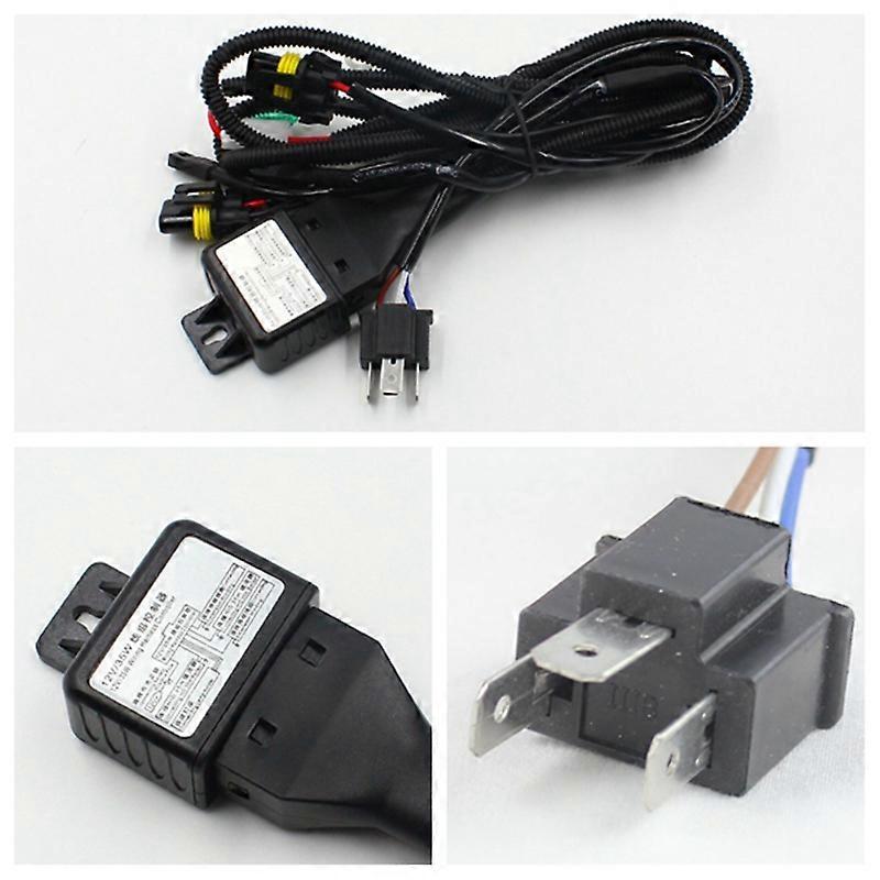high quality H4-3 bi-xenon hid hi/Lo controller Relay H4 hid cable H4 harness wire high low cable
