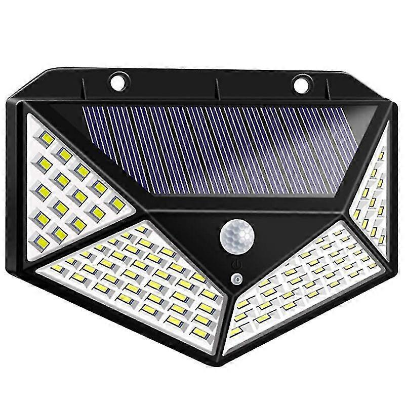 Solar Power PIR Motion Sensor Wall Lights - Outdoor Security Lamp