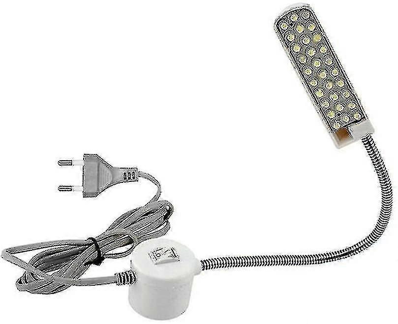 Sewing Machine Lamp Led Magnetic Mounting Base Gooseneck Arm 30 Leds