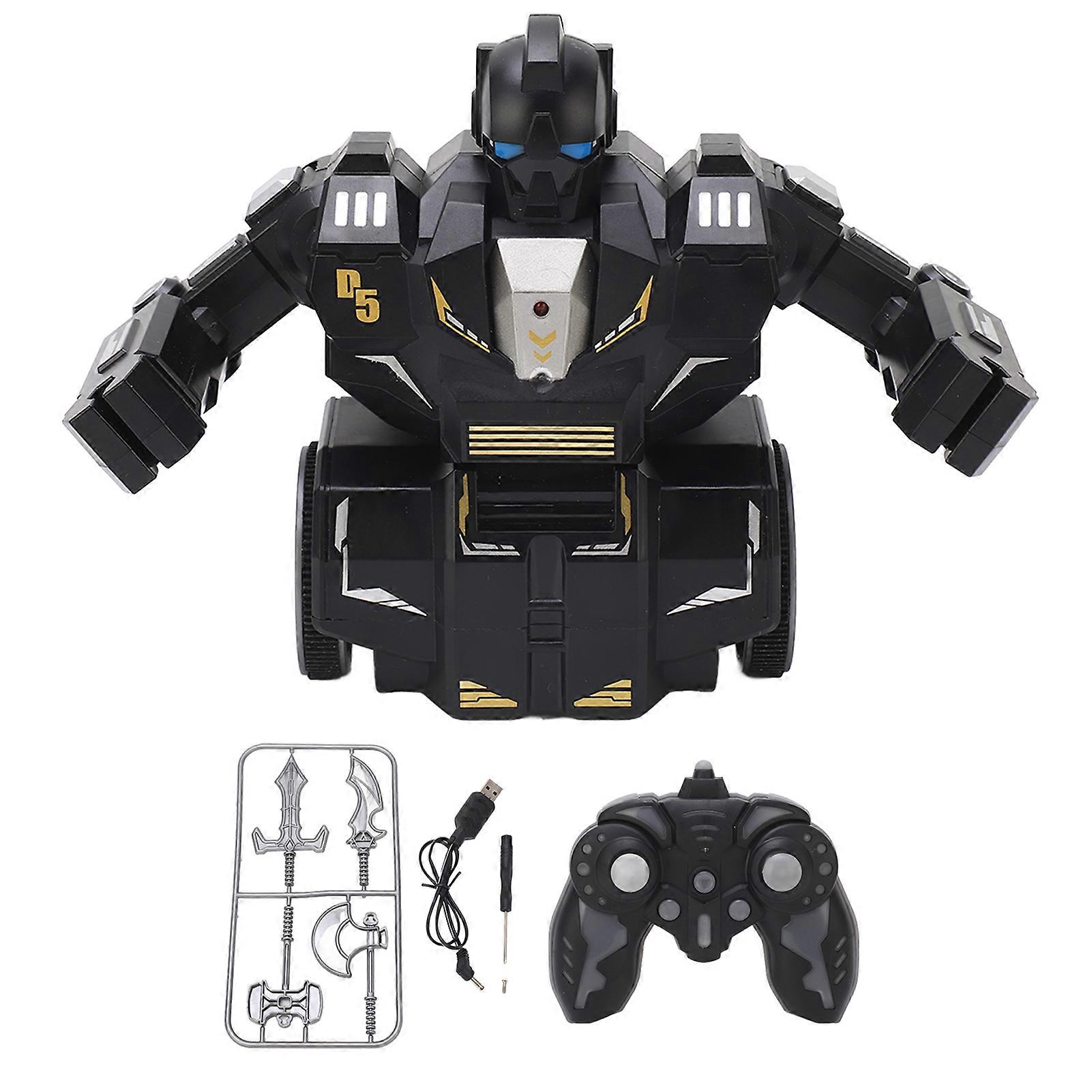 Remote Control Fighting Robot for Kids Rotating Battle Boxing Machine Model Toy Built in 2000mAh Battery