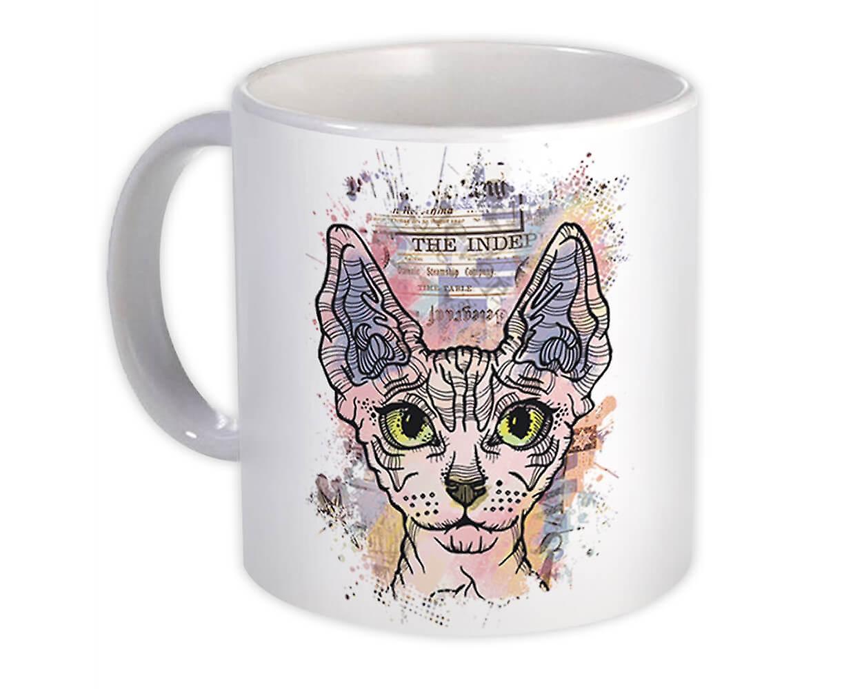 Geschenkbecher: Katzencollage Urban