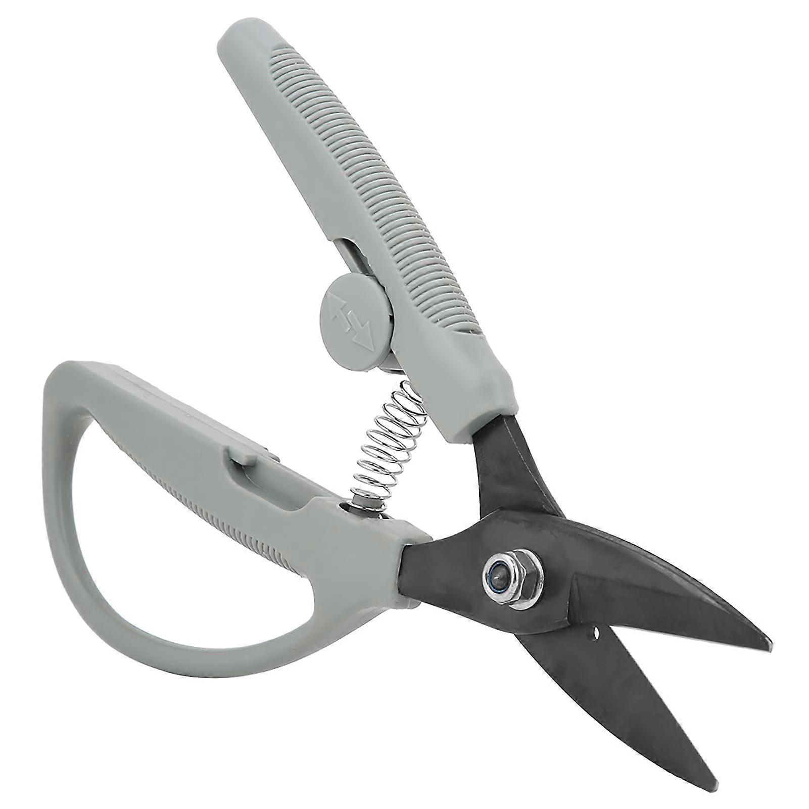 Heavy Duty Sheet Metal Tin Snips Professional Iron Plate Wire Cutter Scissors