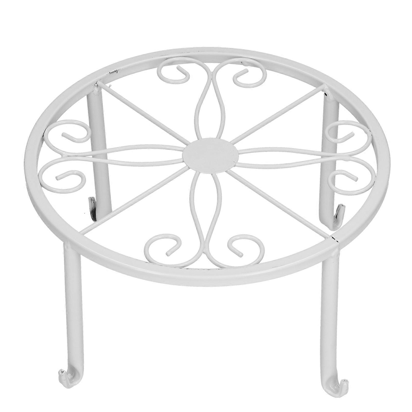 Plant Stand Floor Standing Single Layer Flower Pot Rack Shelf for Living Room and Balcony