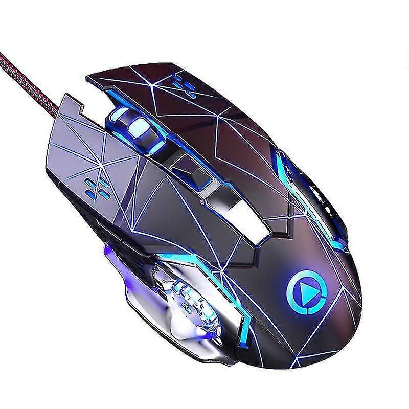 Rgb Gaming Mouse 6 Button Optical Usb Wired Silent Computer Mouse Gamer Mice