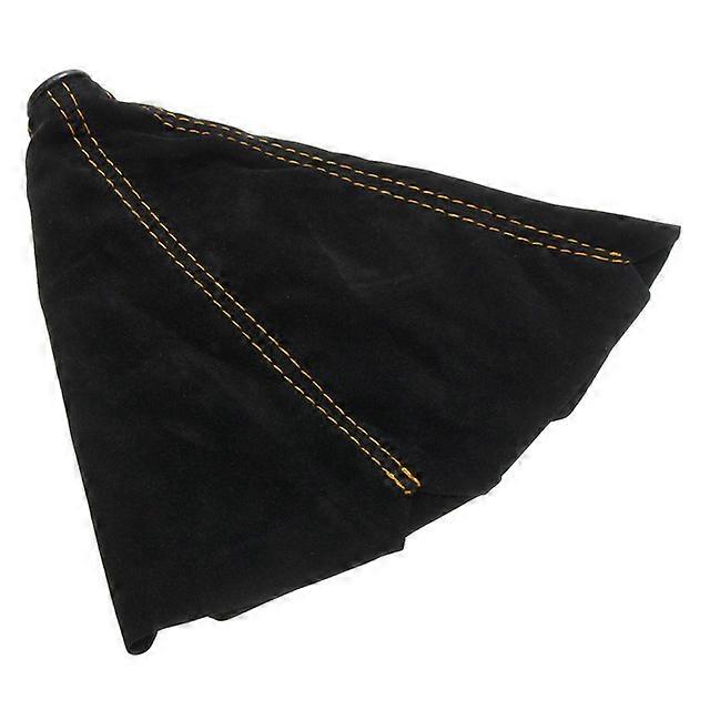 PVC PU Leather Car Gear Shift Collars Carbon Fiber Auto Car Manual Stick Shifter Knob Gear Shift Boot Cover Gaiter