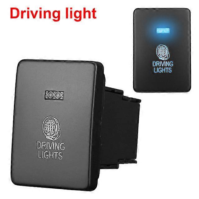 12V Car Light Push Button Spot Fog Driving Rear Light LED Light Bar Switch for Mitsubishi Mirage LA Outlander ZK Triton MQ MR